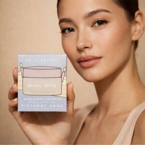 NCLA Beauty Sleep Overnight Lip Mask - Blue and Pink